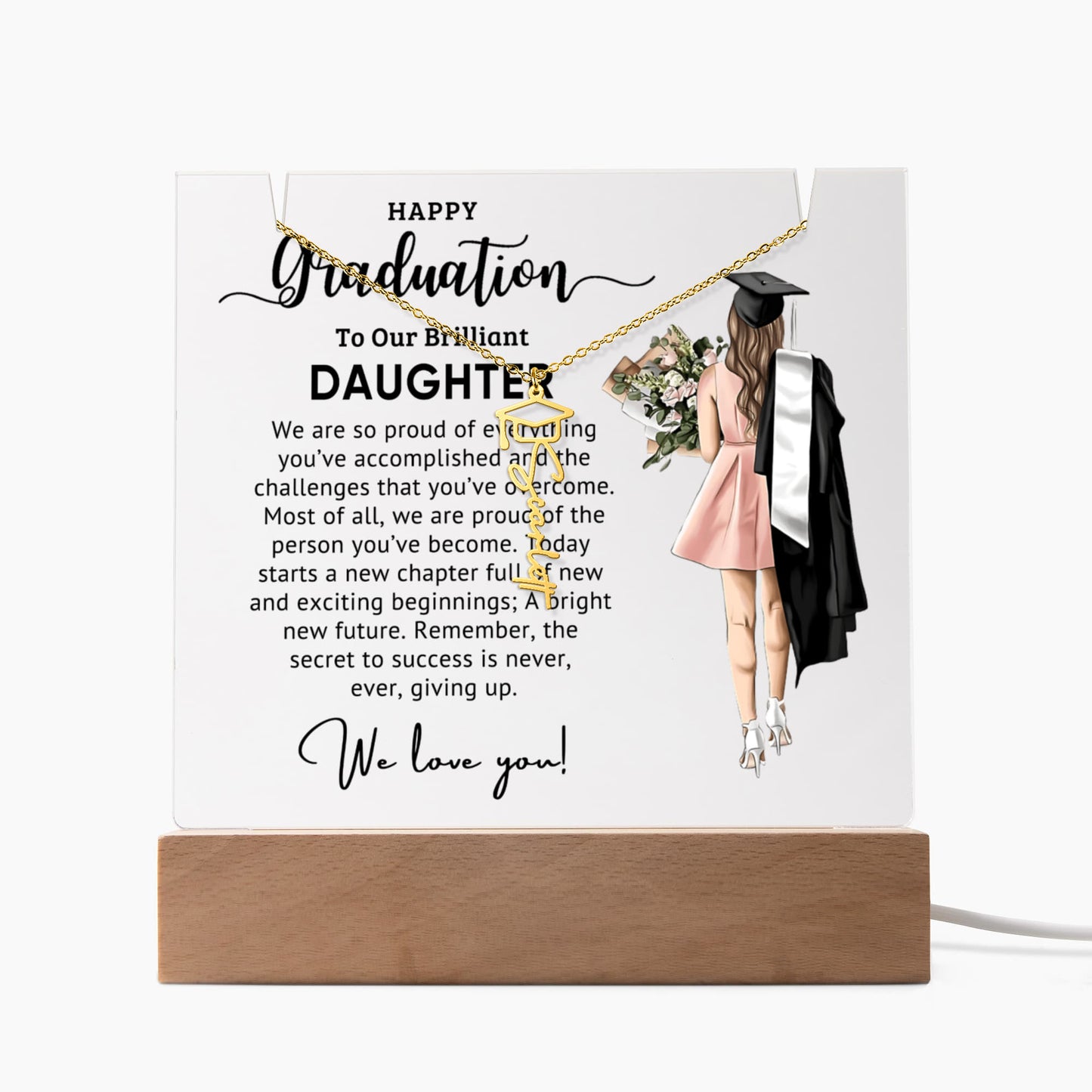 Brilliant Daughter Graduation Keepsake Bundle