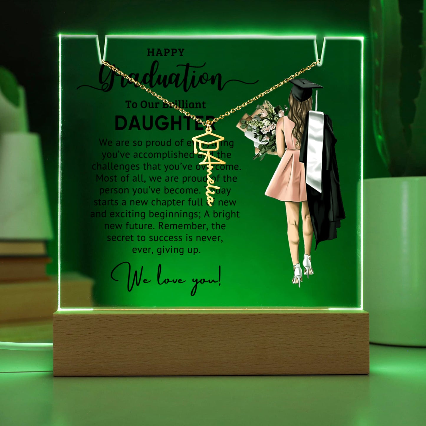 Brilliant Daughter Graduation Keepsake Bundle