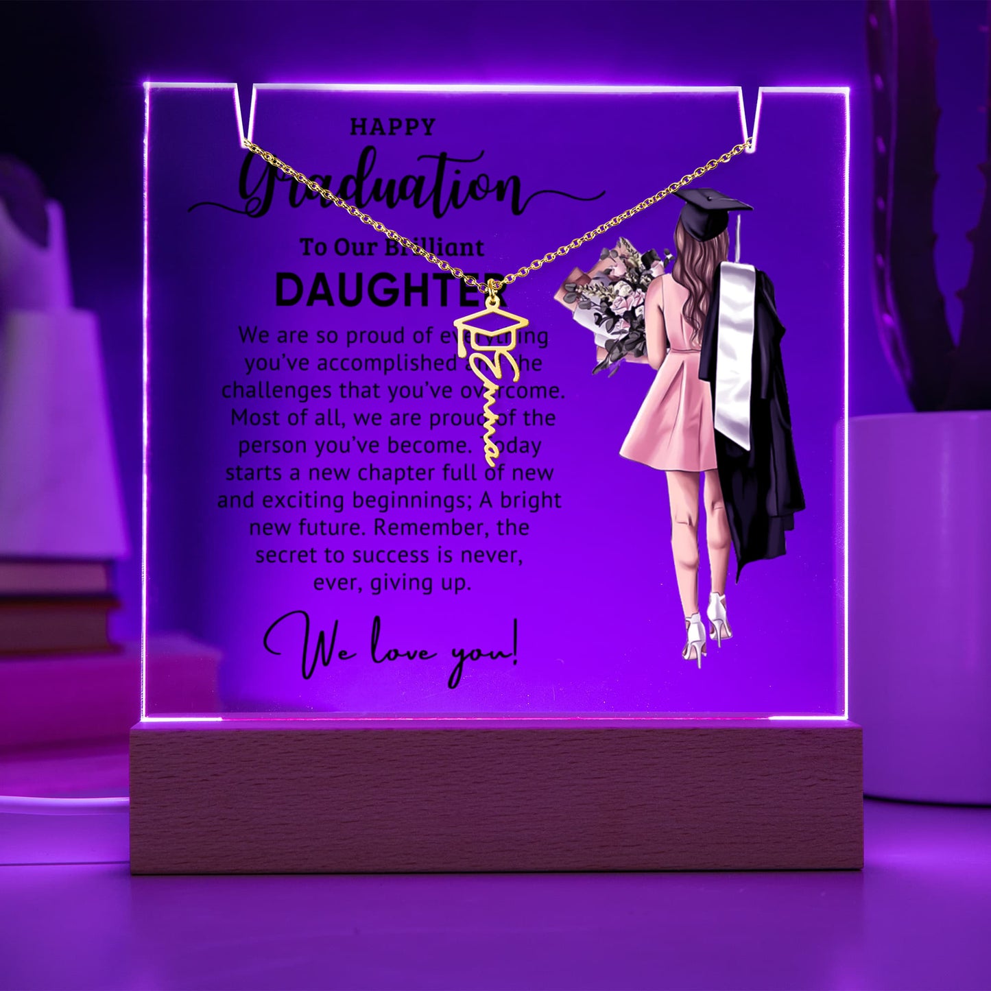Brilliant Daughter Graduation Keepsake Bundle
