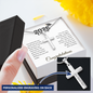 Class of 2026 Personalized Graduation Cross Necklace