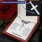 Class of 2026 Personalized Graduation Cross Necklace