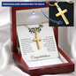 Class of 2026 Personalized Graduation Cross Necklace