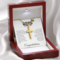 Class of 2026 Personalized Graduation Cross Necklace