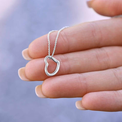 Congratulations Gift | Off to College Gift for her | Graduation Gift | Job Promotion Gift | Heart Necklace