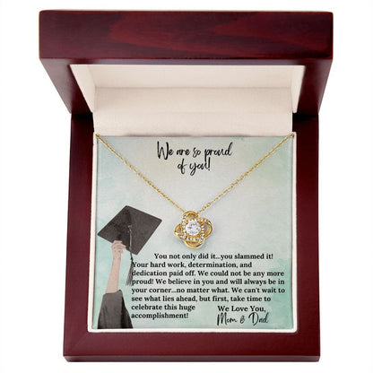 Graduation gift for Daughter | Personalized Necklace, To My Daughter on Her Special Graduation Day, Congratulations Gifts to Show How Proud