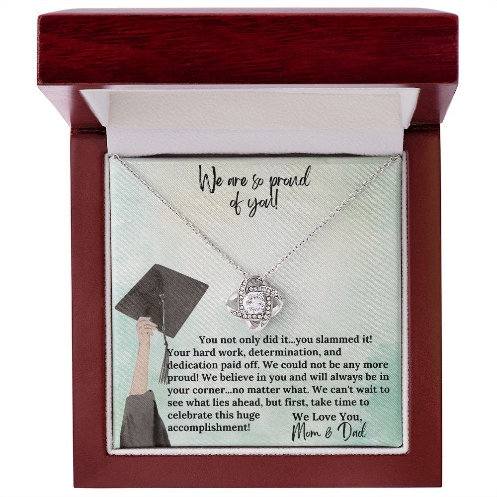 Graduation gift for Daughter | Personalized Necklace, To My Daughter on Her Special Graduation Day, Congratulations Gifts to Show How Proud